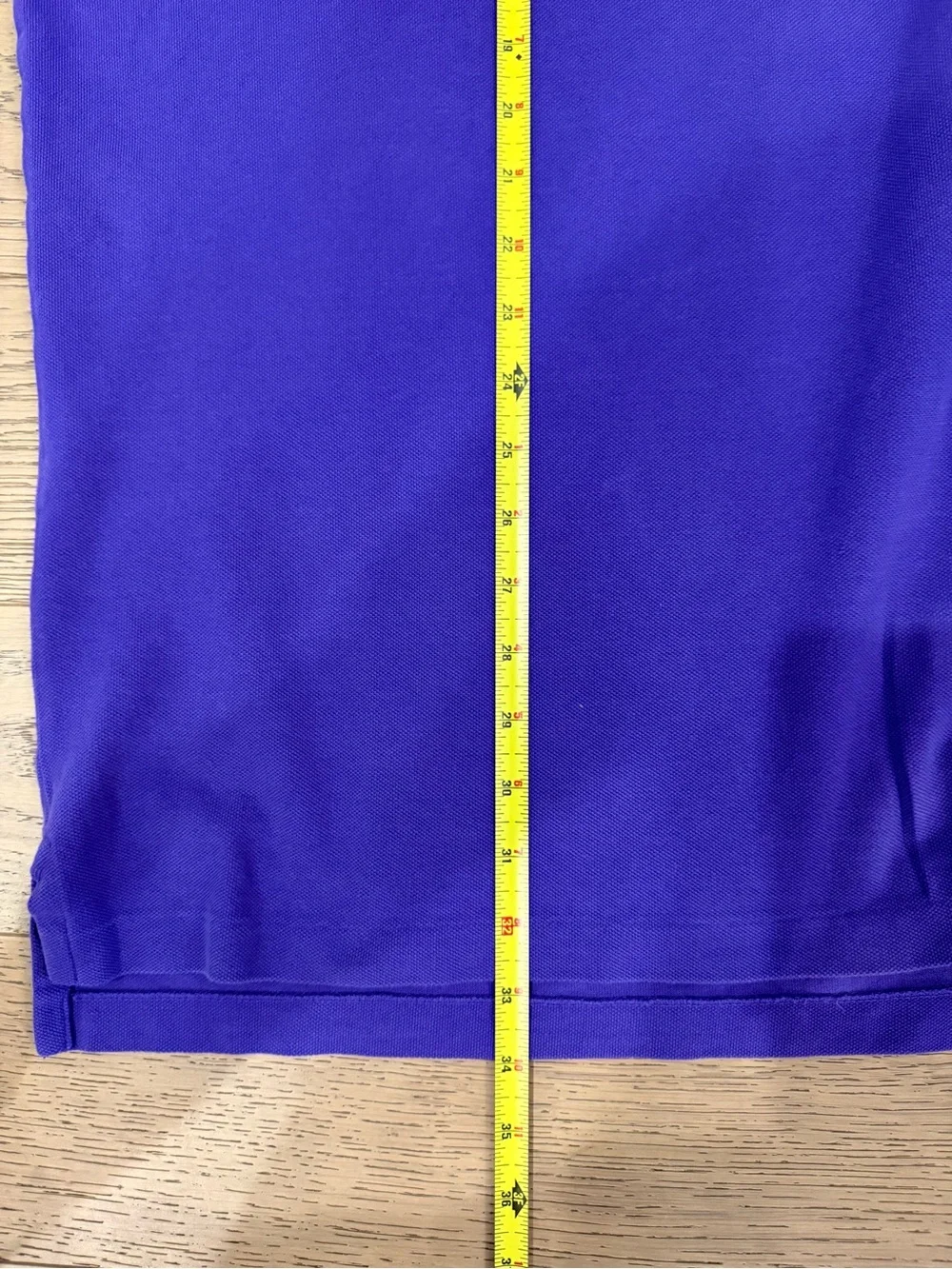 Ralph Lauren Purple Short-Sleeve Polo with Orange Pony